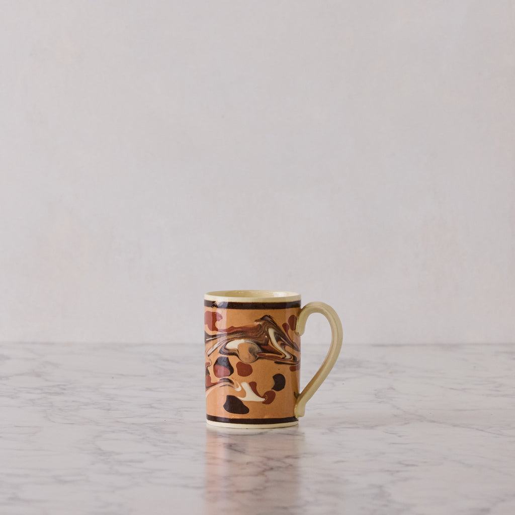 Set of Four Marbleware Mugs, Four Colors