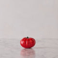 Hand Enameled Ceramic Tomato