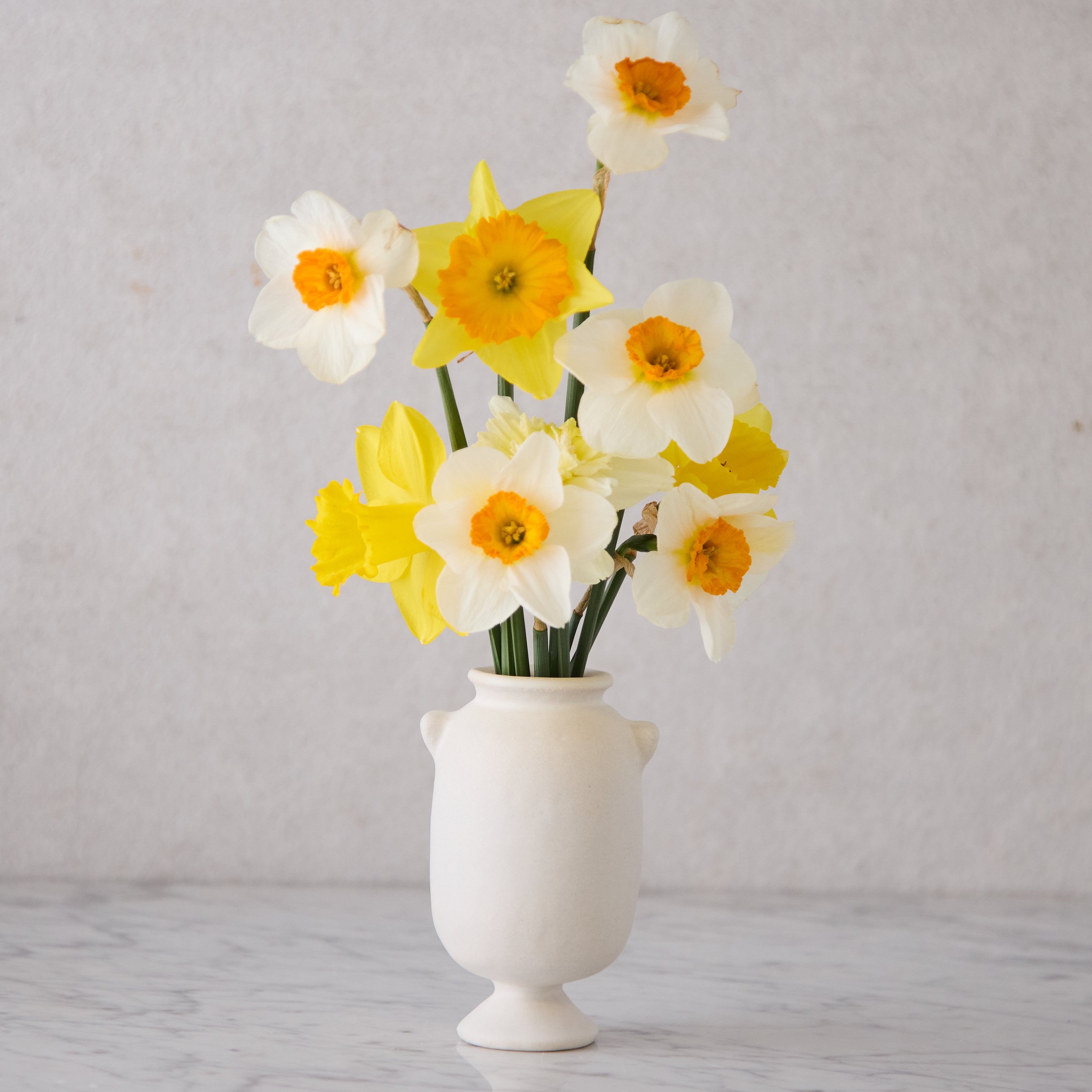 Squared Ceramic Pinchpot Amphora