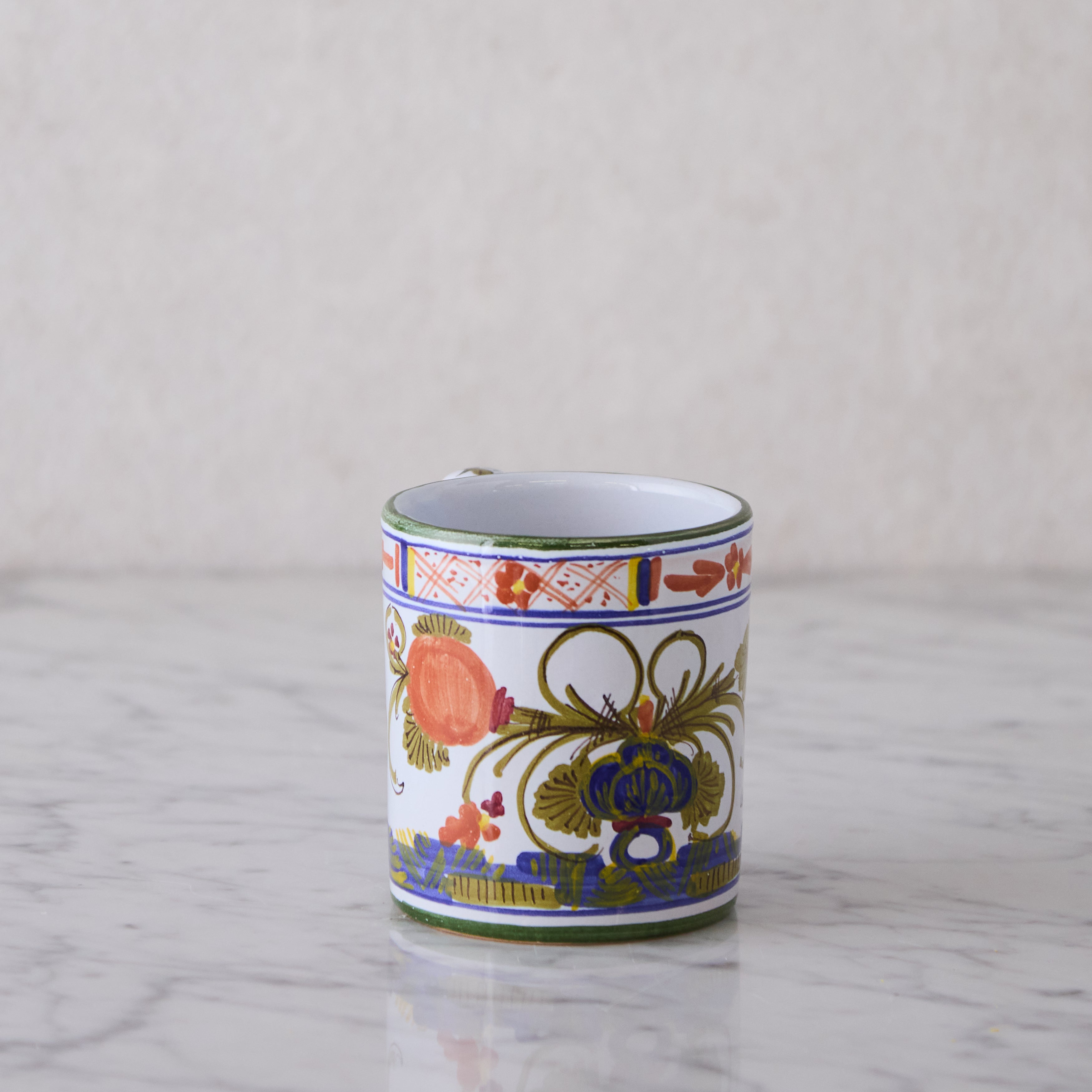 Carnation Porcelain Coffee Mug