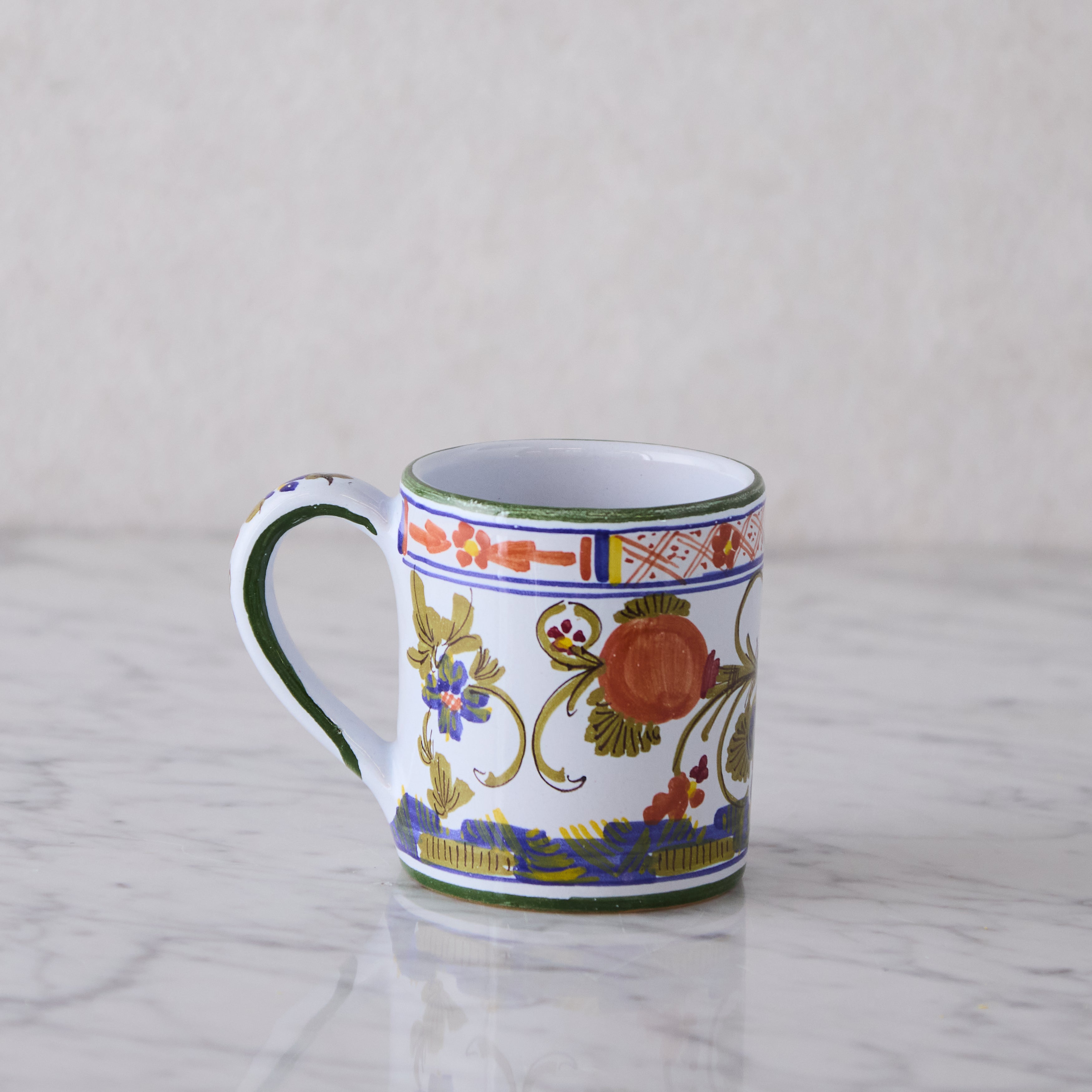 Carnation Porcelain Coffee Mug