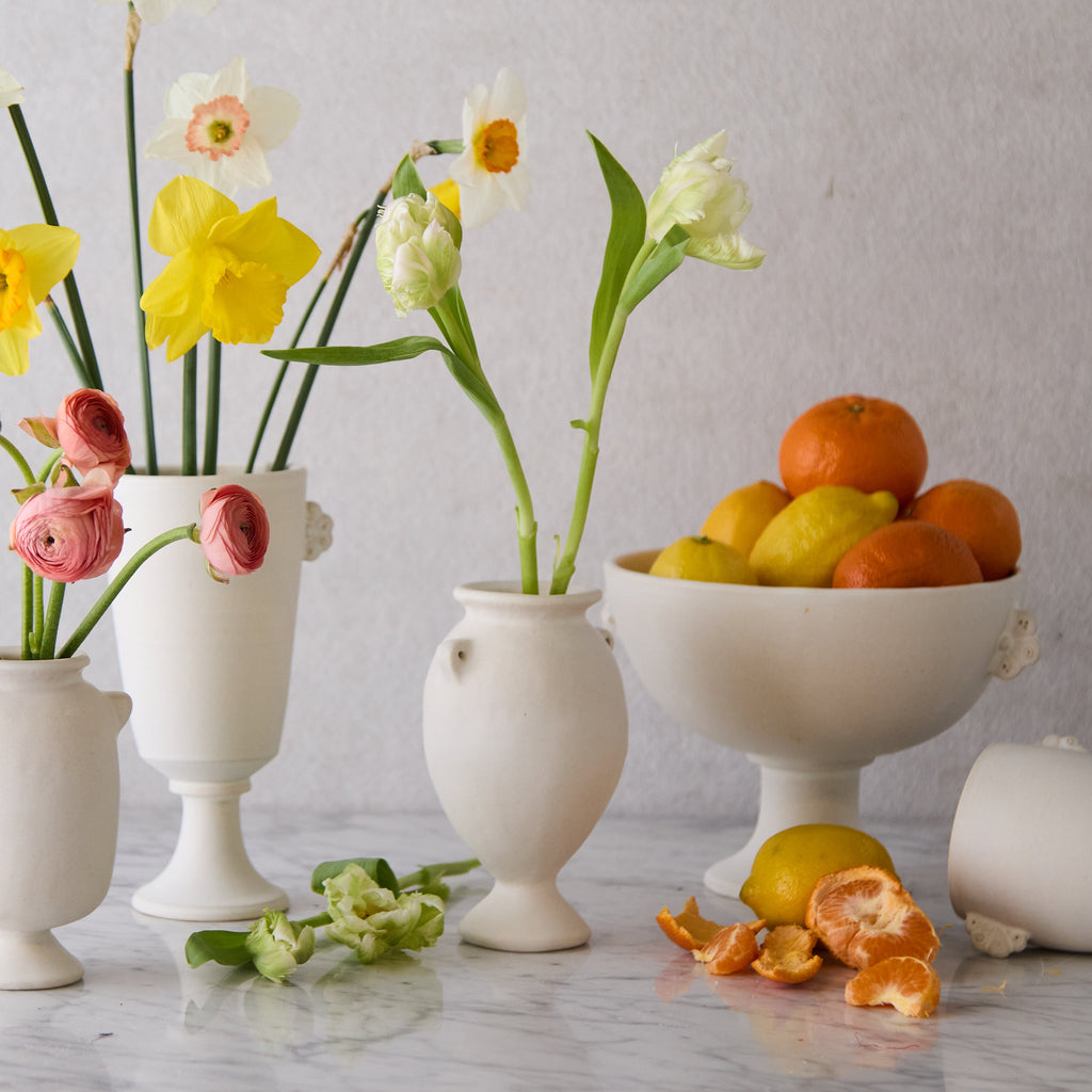 Somerset Footed Ceramic Bowl