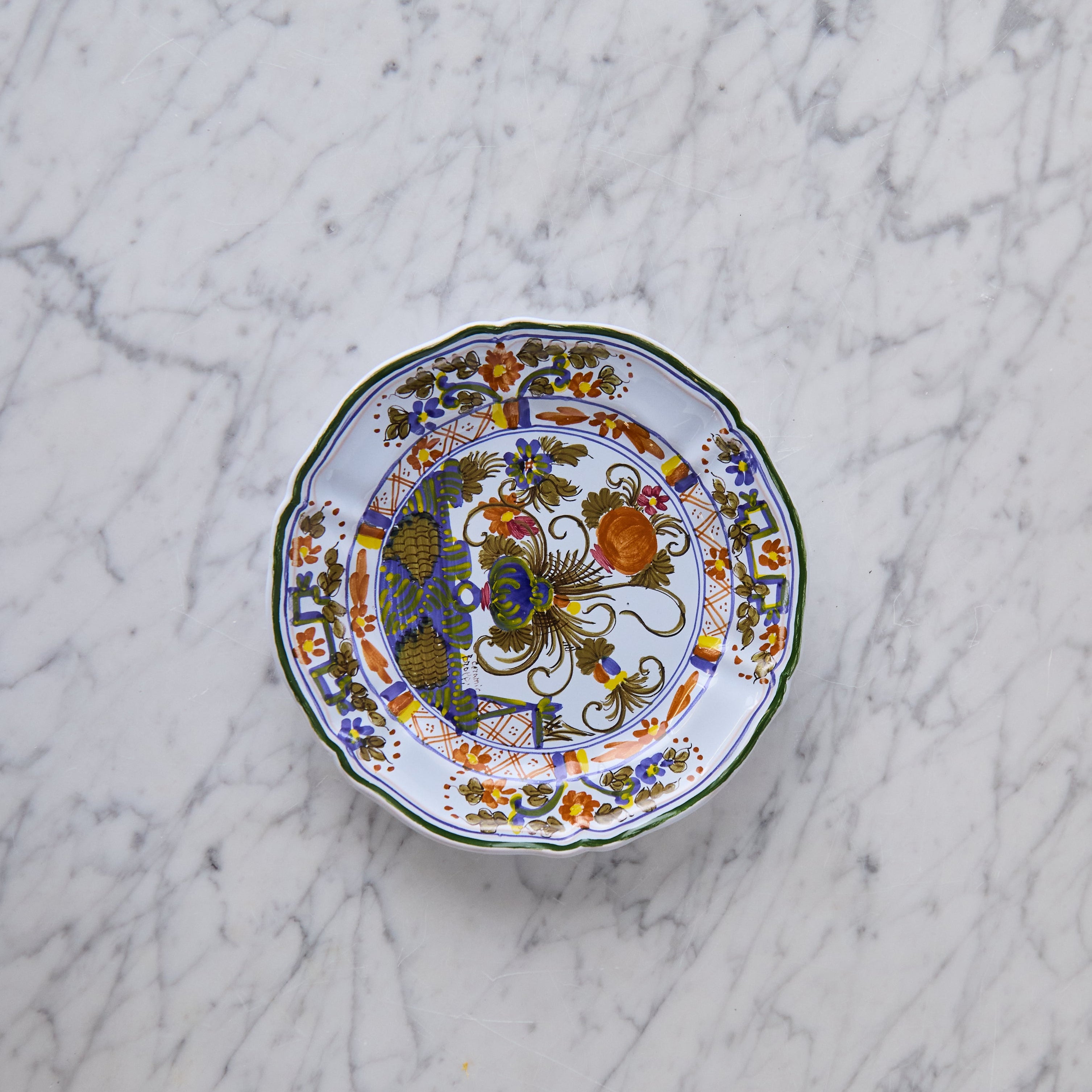 Carnation Porcelain Salad Plate