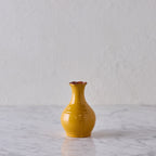 Glazed Terracotta Vase, Ochre