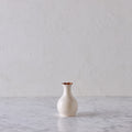 Glazed Terracotta Vase, White