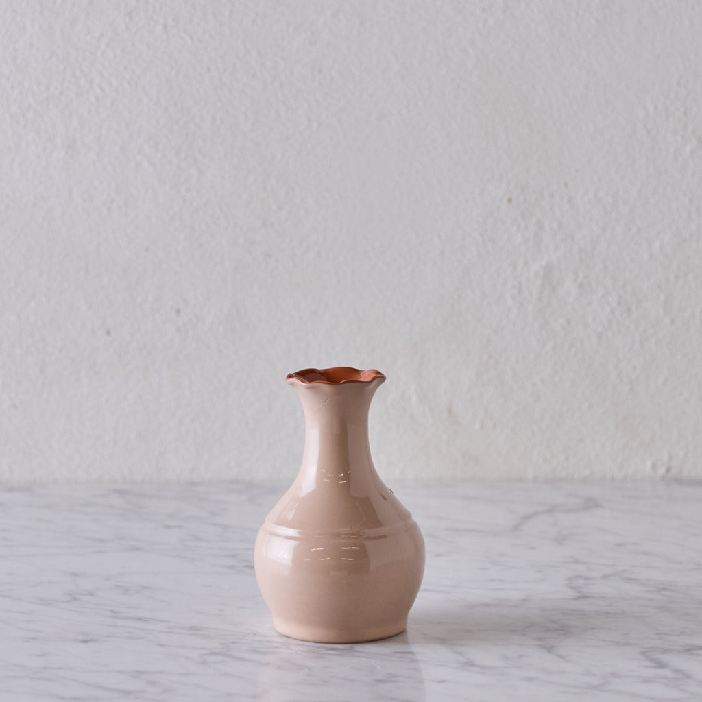 Glazed Terracotta Vase, Bisque