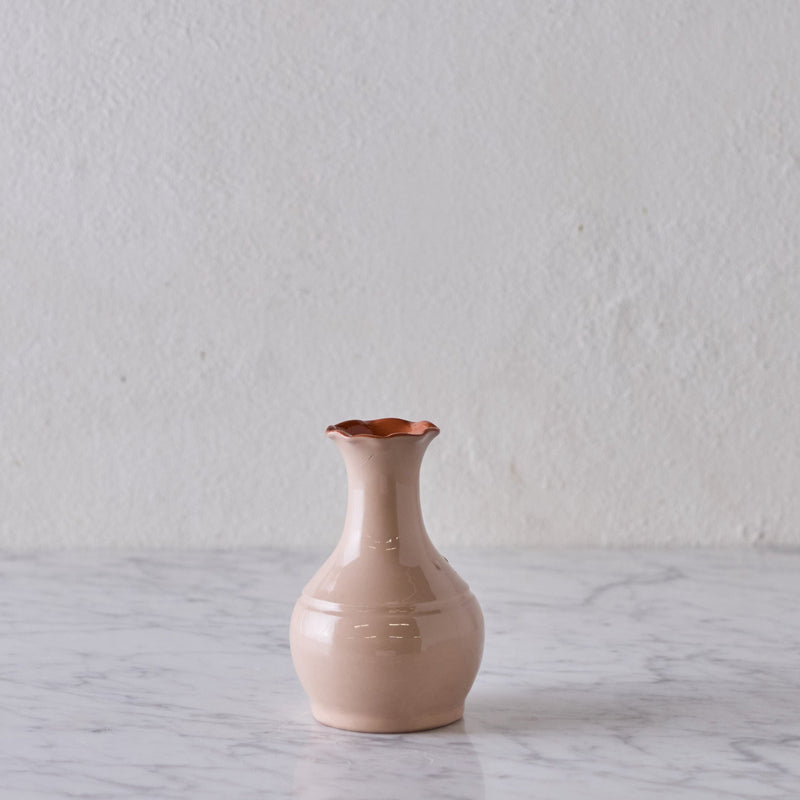 Glazed Terra Cotta Vase, Bisque