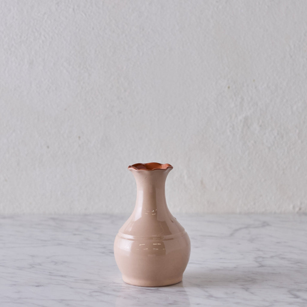 Glazed Terracotta Vase, Bisque