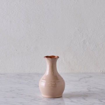 Glazed Terra Cotta Vase, Bisque