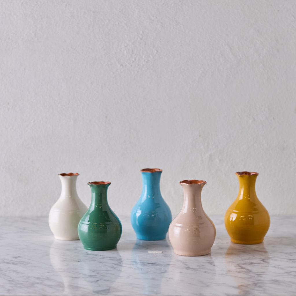 Glazed Terracotta Vase, Bisque