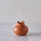 Glazed Terracotta Pomegranate, Small Terracotta