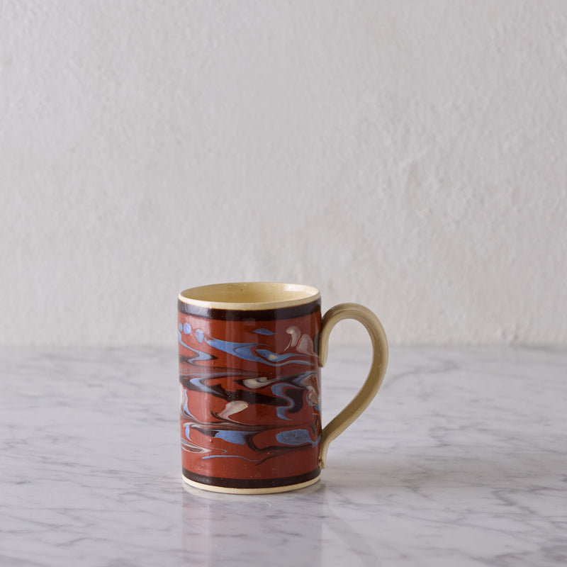 Marbleware Mug, Rust