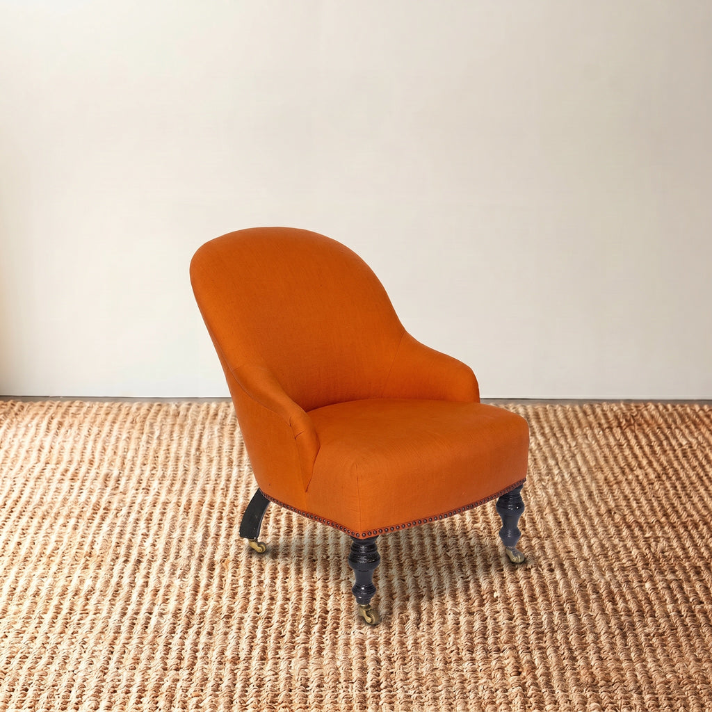 19th Century Slipper Chair