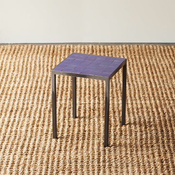 Mosaic Tile Cocktail Table, Cobalt