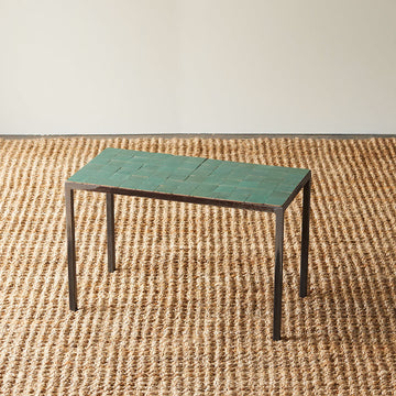 Mosaic Tile Coffee Table, Green