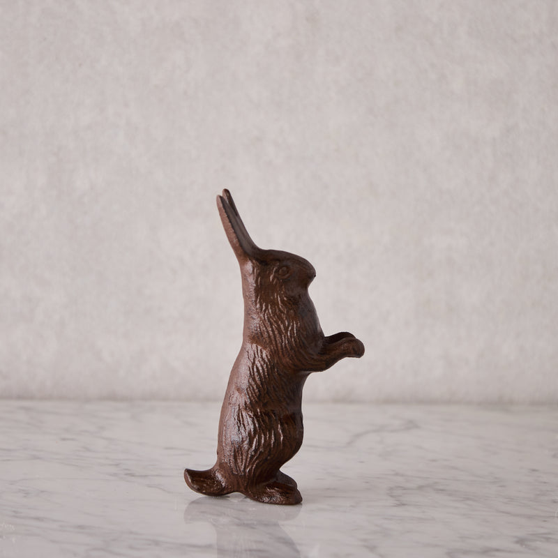 Standing Iron Bunny