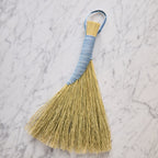 Turkey Wing Hand Broom, Blue