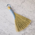 Turkey Wing Hand Broom, Blue