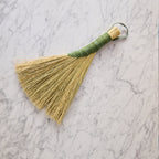 Turkey Wing Hand Broom, Green