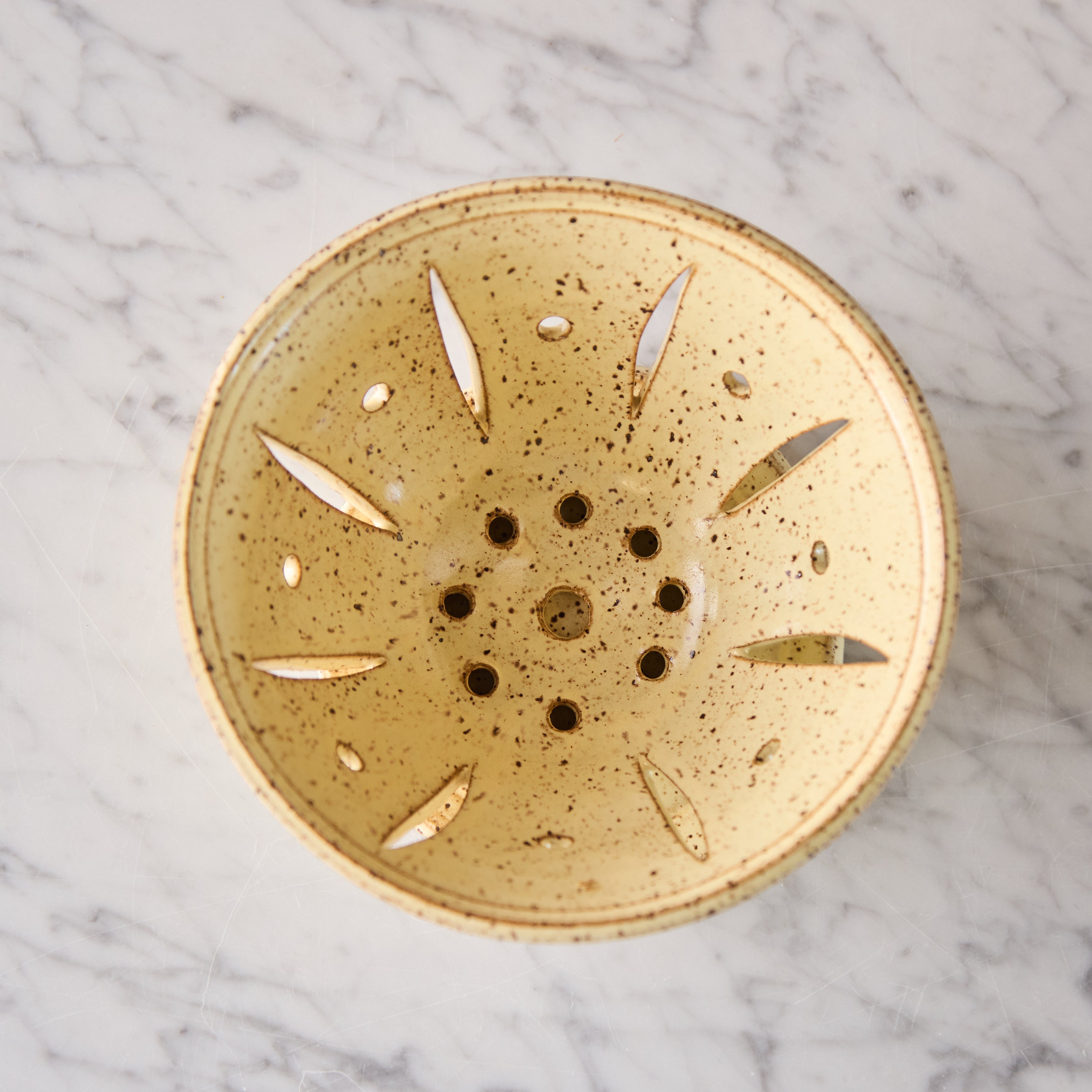 Hand Thrown Berry Bowl, Ochre