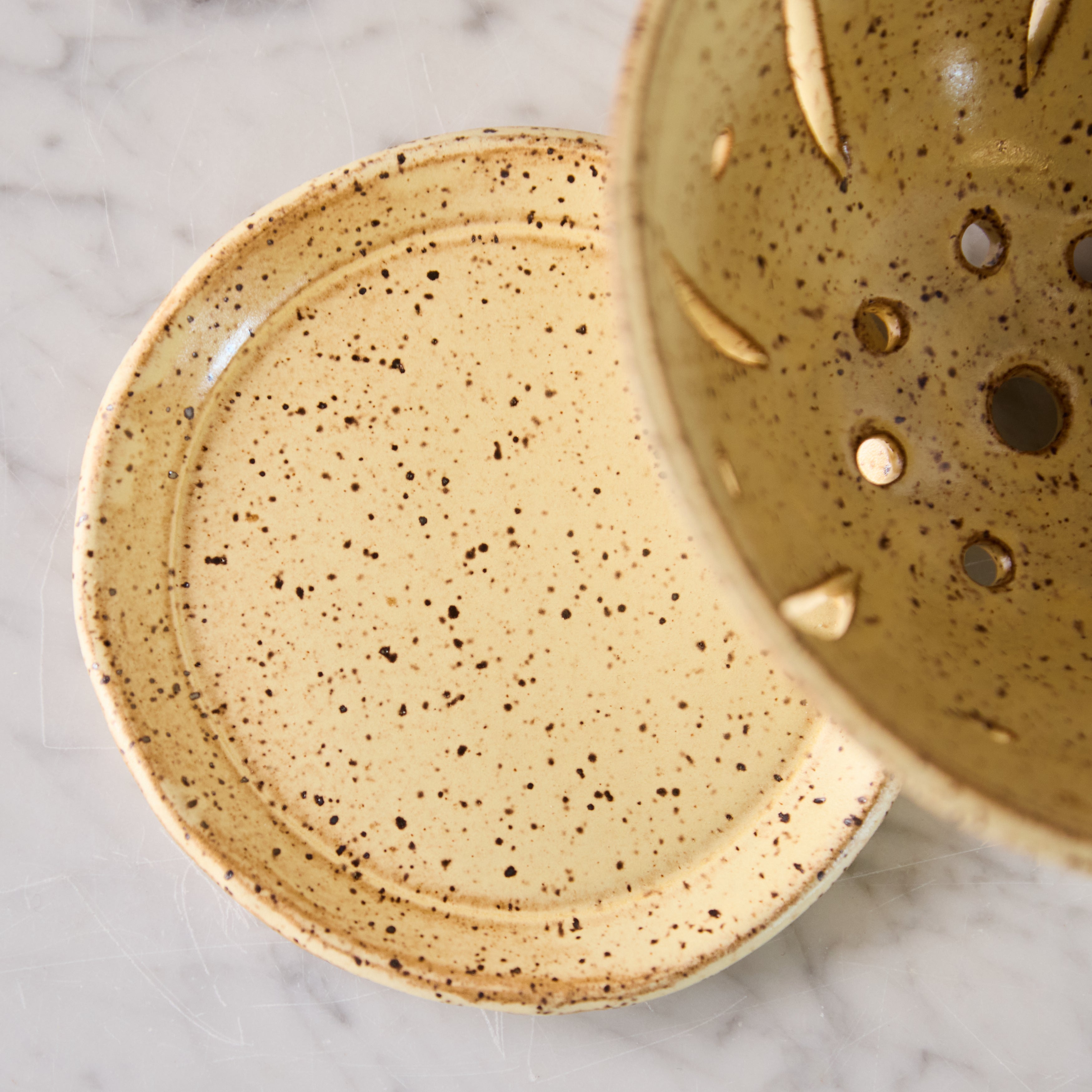 Hand Thrown Berry Bowl, Ochre