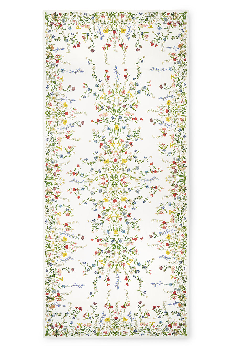 Summerill & Bishop x John Derian Botanical Wildflower Linen Tablecloth