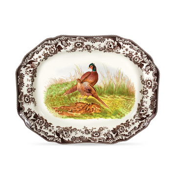 Spode Woodland Platter, Pheasant