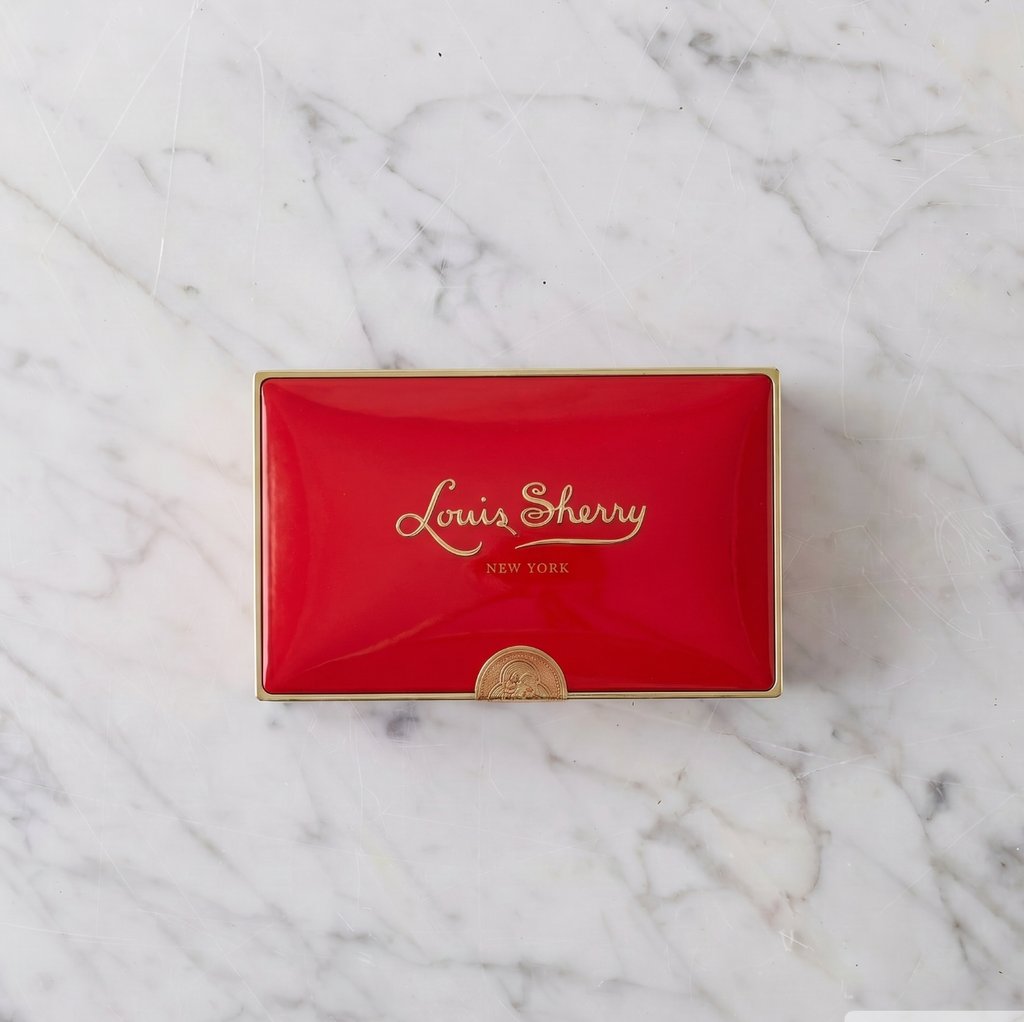 Louis Sherry Box of Twelve Chocolates, Vreeland Red