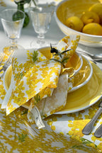 Summerill & Bishop Mimosa Linen Tablecloth