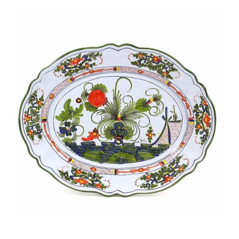 Large Carnation Porcelain Platter