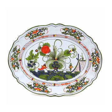 Large Carnation Porcelain Platter