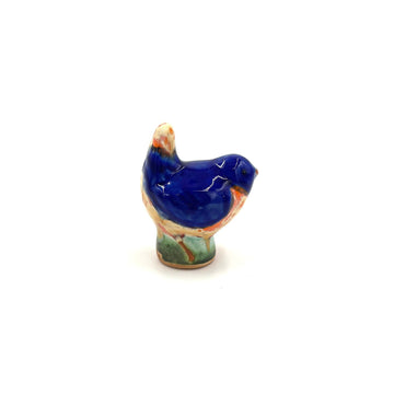 Baby Bird, Dark Blue, Orange