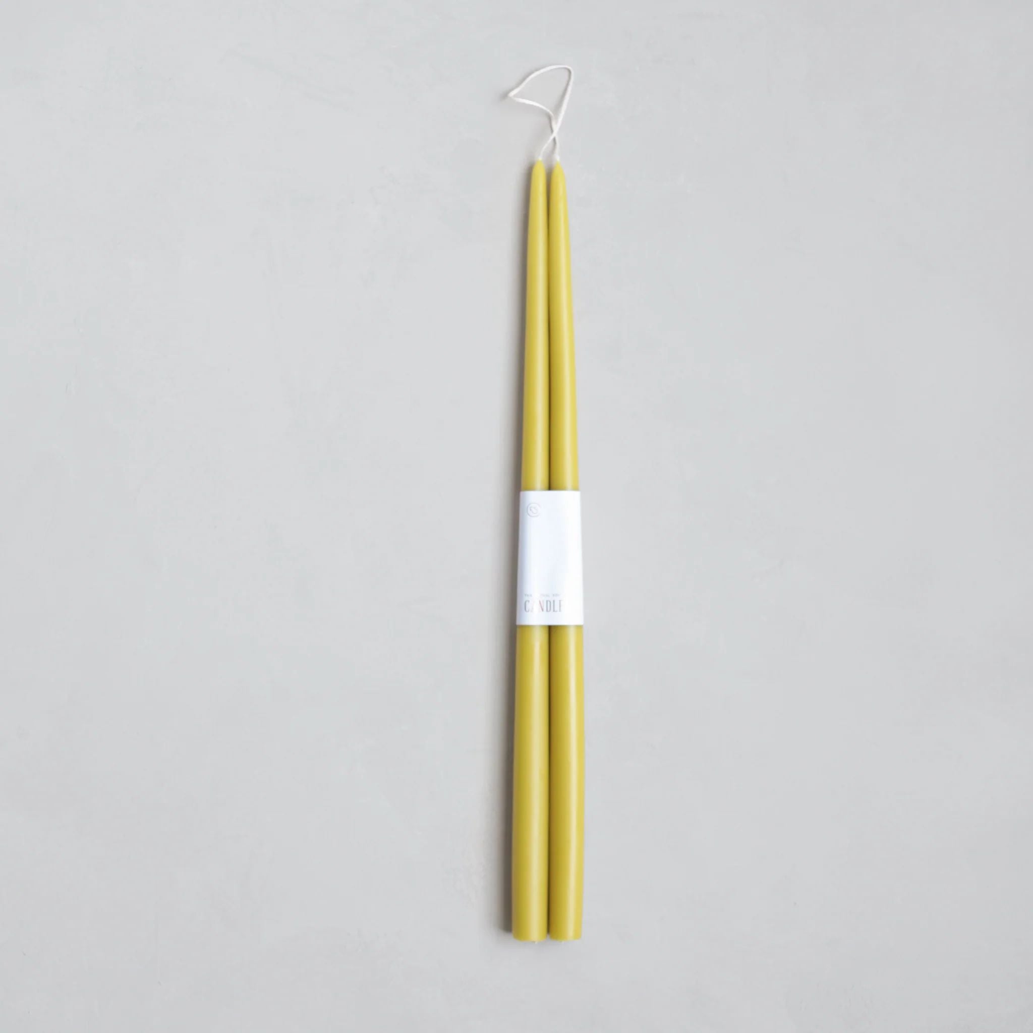 18" Taper Candles, Citrine