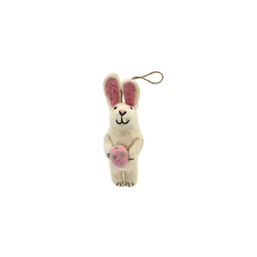 Easter Egg Felt Bunny Ornament