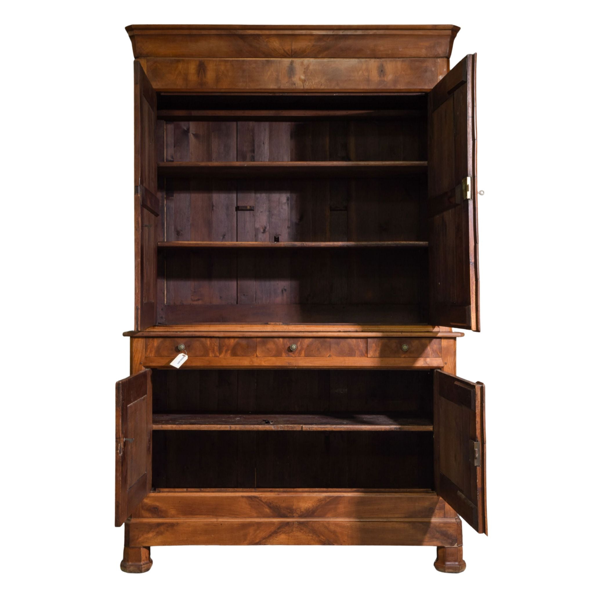 19th C Louis Philippe Linen Press