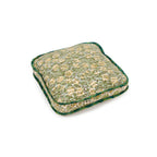 Hand-blocked Pillow in Dapple Sky Fern