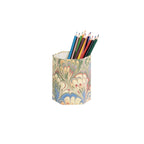 Marbled Pencil Holder, Greens
