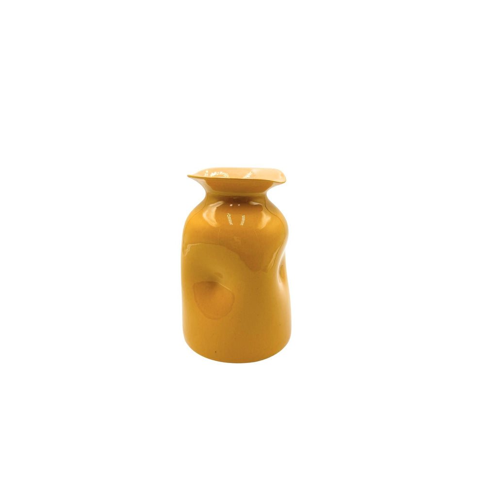 Colombe d'Or Pinchpot Vase, Ochre