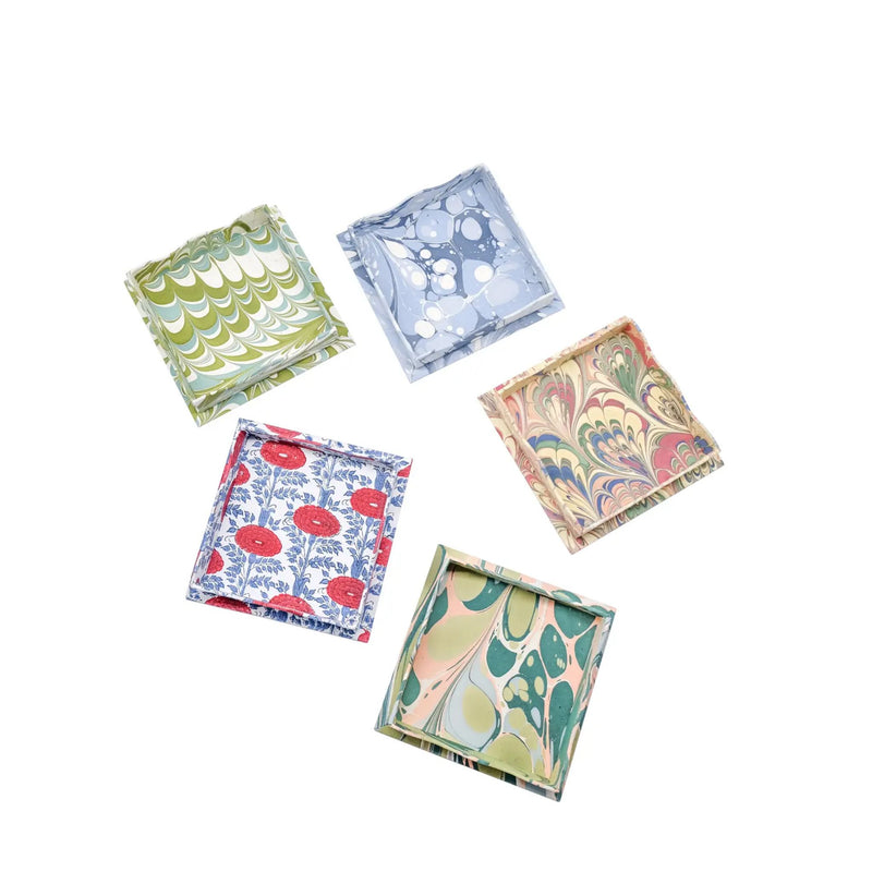 Blockprint Cocktail Napkin Holder