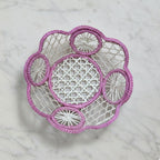 Small Handwoven Raffia Basket