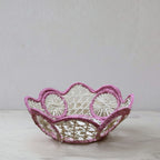 Small Handwoven Raffia Basket