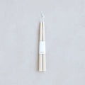 12" Taper Candles, White