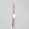 18" Taper Candles, Rose