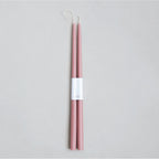 18" Taper Candles, Rose