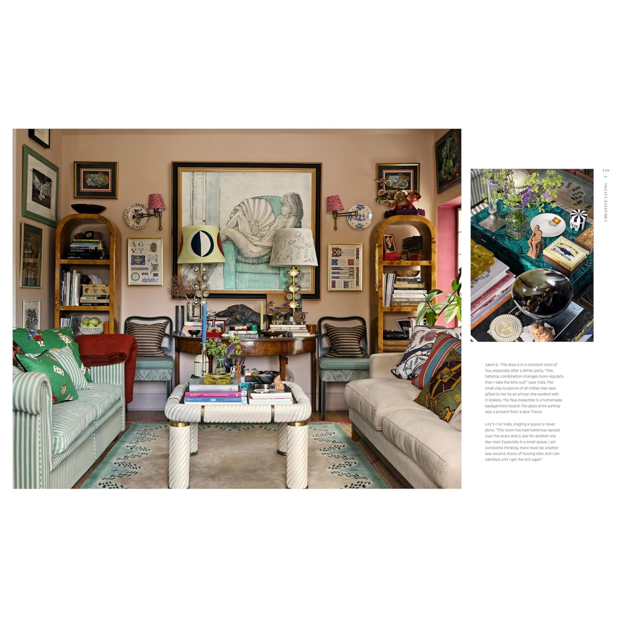 The Layered Home: Inspiration for Crafting Cozy, Collected Rooms