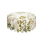 Summerill & Bishop Herb Garden Round Linen Tablecloth