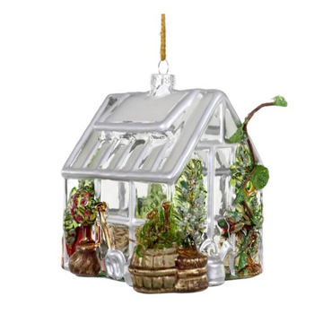 Greenhouse Glass Ornament