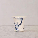Christopher Spitzmiller Marbled Cachepot, Blue
