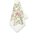 Summerill & Bishop Mistletoe Kiss Linen Napkin
