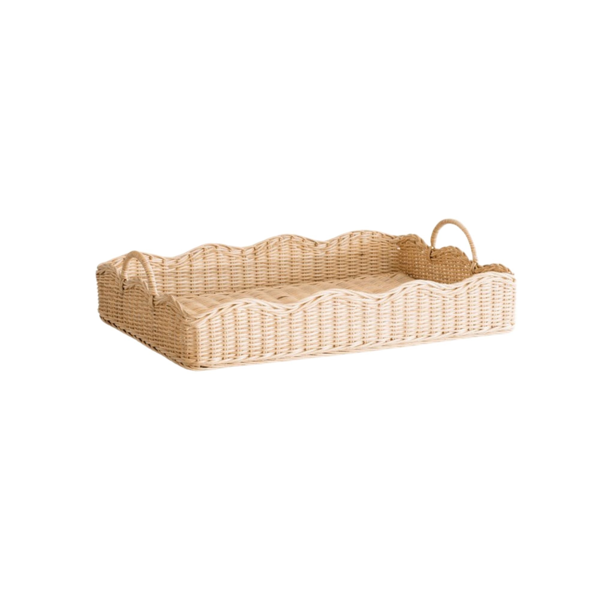 Medium Rattan Tray